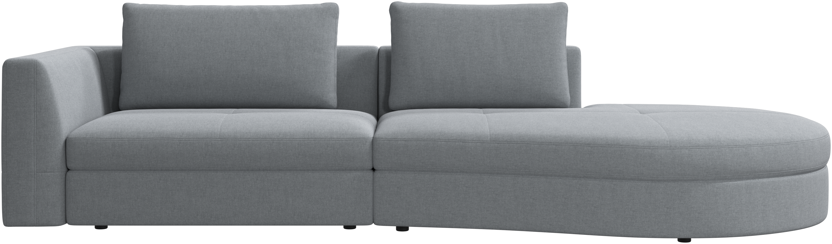 BoConcept Bergamo ソファ② Bergamo sofa with round lounging unit,ライト | sofa | Bergamo